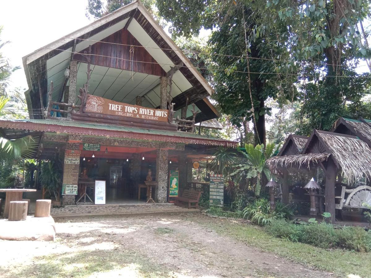 Tree Tops River Huts Khao Sok National Park Экстерьер фото
