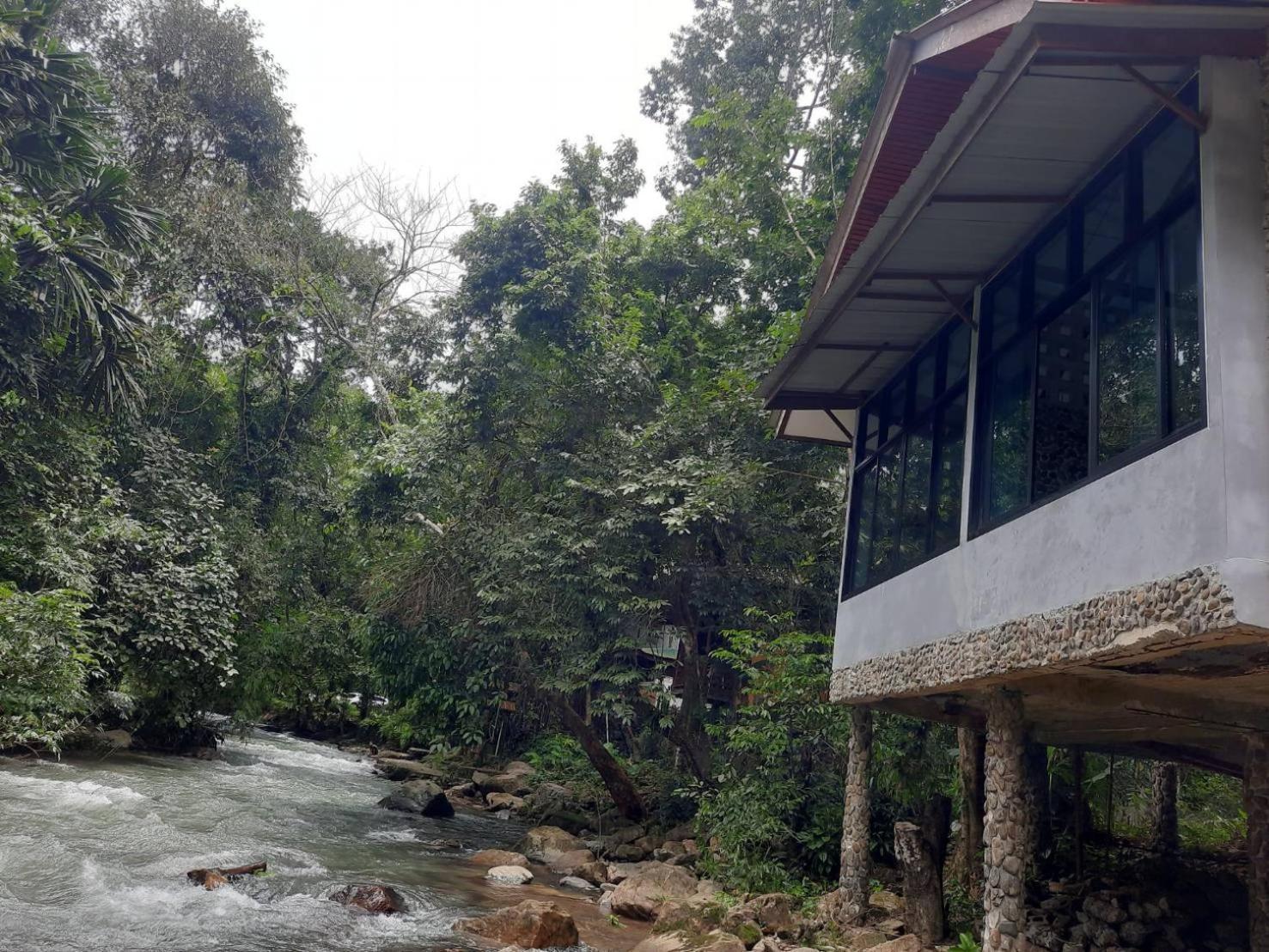 Tree Tops River Huts Khao Sok National Park Экстерьер фото