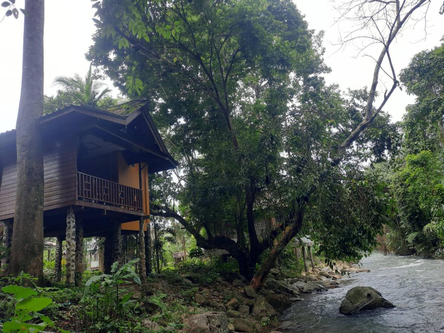 Tree Tops River Huts Khao Sok National Park Экстерьер фото